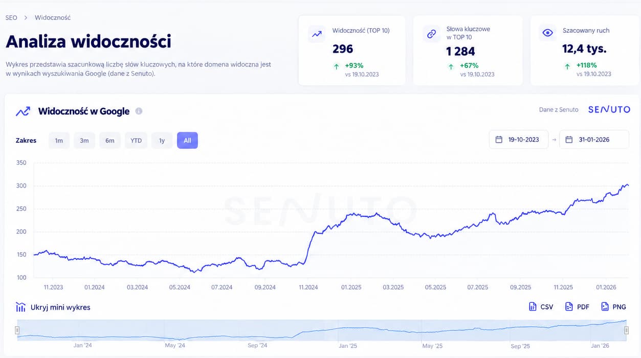 dreamiteam — analiza widoczności